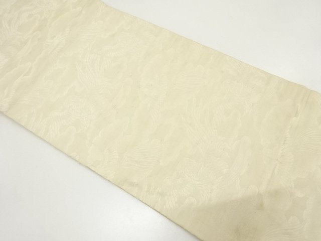 JAPANESE KIMONO / ANTIQUE BRIDAL GOWN / WOVEN PHOENIX PATTERN A CLOUD 
